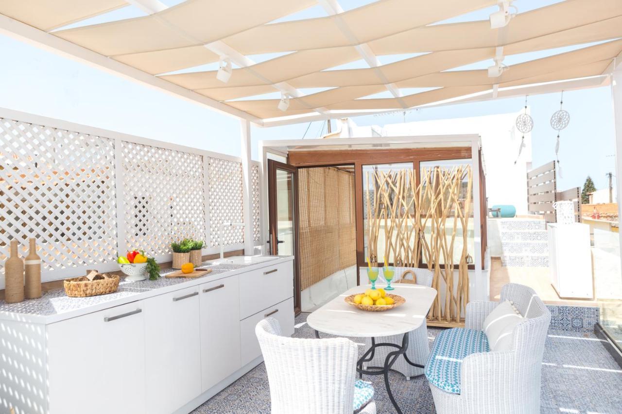 Stema Luxury Escape, Rooftop Jacuzzi & Panoramic Views Аципопуло Экстерьер фото