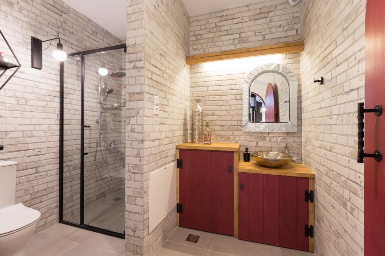Stema Luxury Escape, Rooftop Jacuzzi & Panoramic Views Аципопуло Экстерьер фото